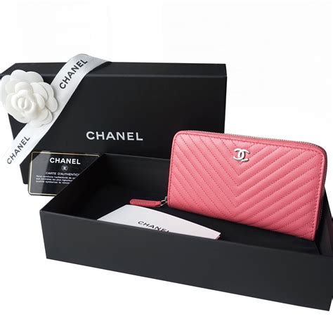 chanel wallet in pink|chanel pink wallet price.